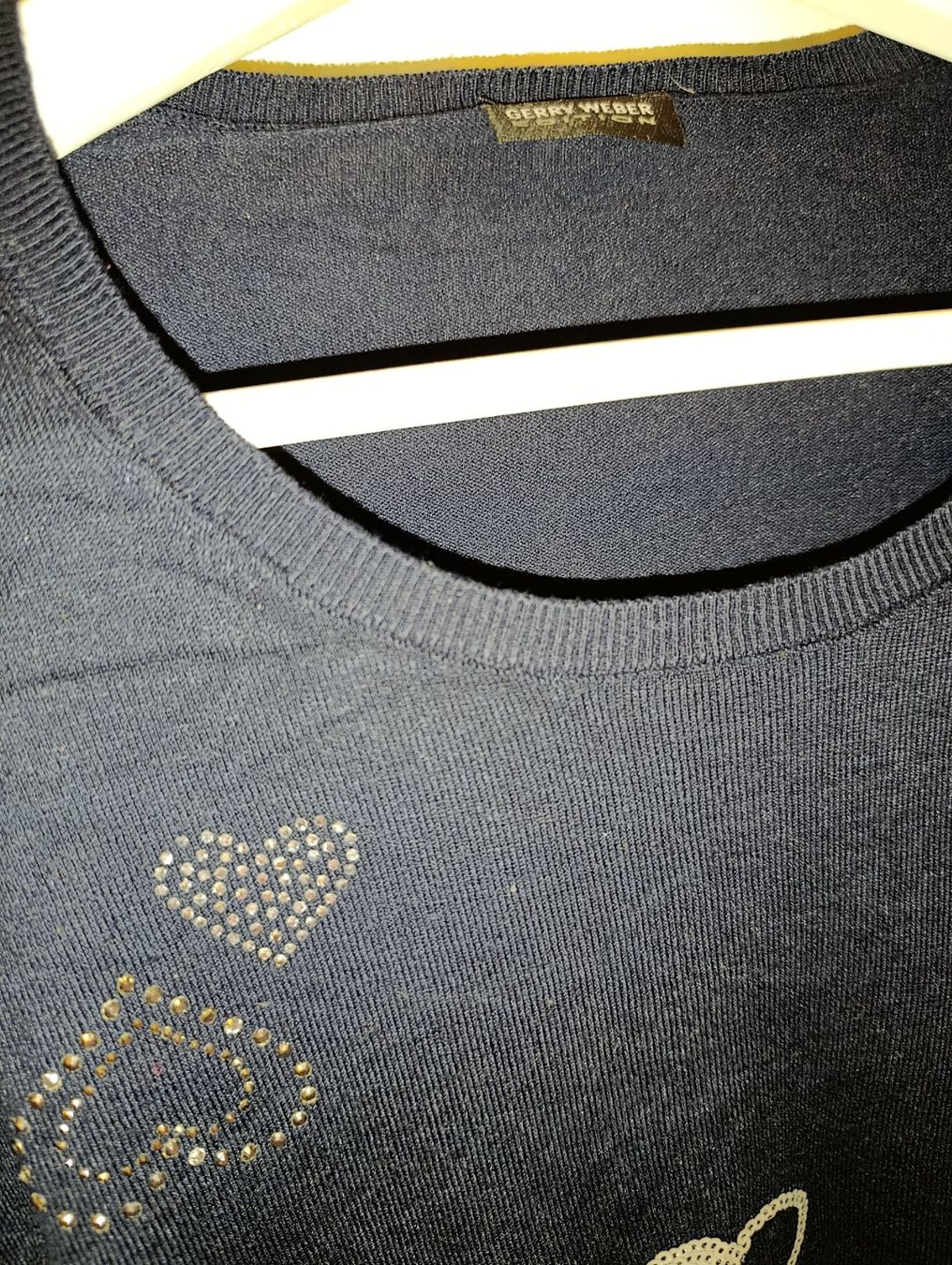Gerry Weber Maglioni & Felpe: Dunkelblauer Gerry Weber Pullover langarm Gr. 42 – Nuovo (secondo la descrizione) da Münchwilen TG venduto da Ingi5 1