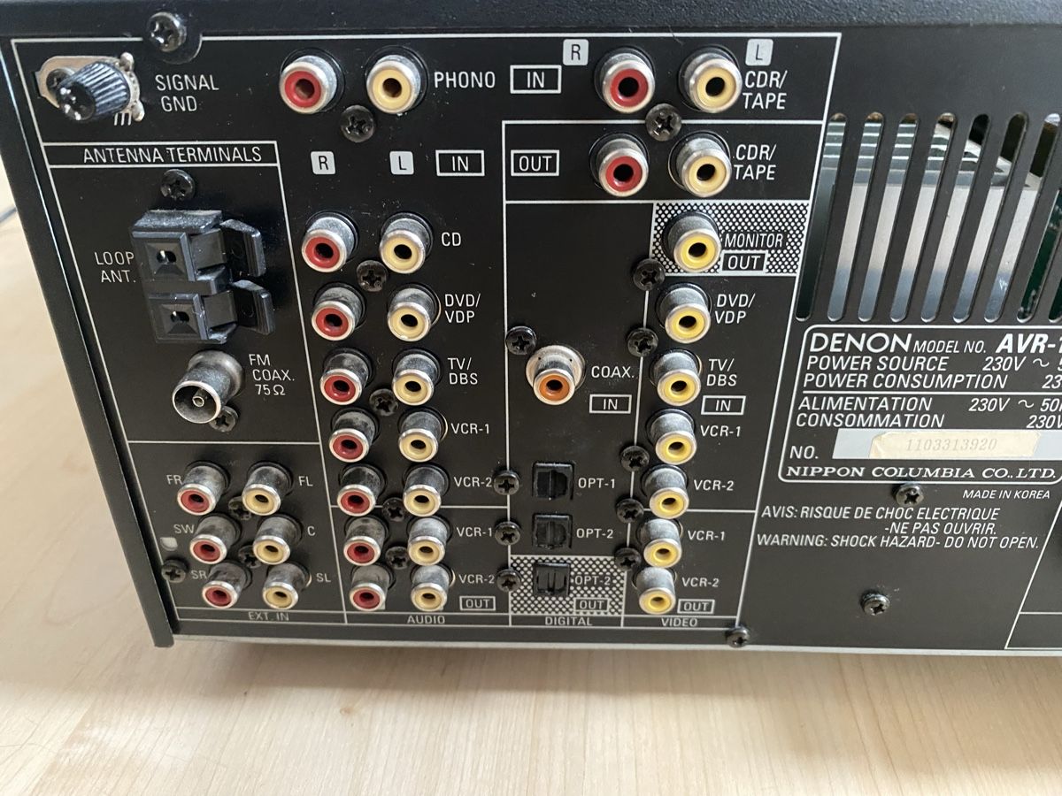 Denon Ricevitori: Denon AVR 1802 – Usato da Biel/Bienne venduto da val_m5my 5