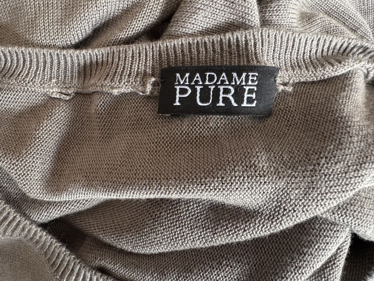 Pullover & Sweatshirts: Pull oversize Madame Pure en 100% bambou, gris  – Neu (gemäss Beschreibung) aus Morges von sandy069 7