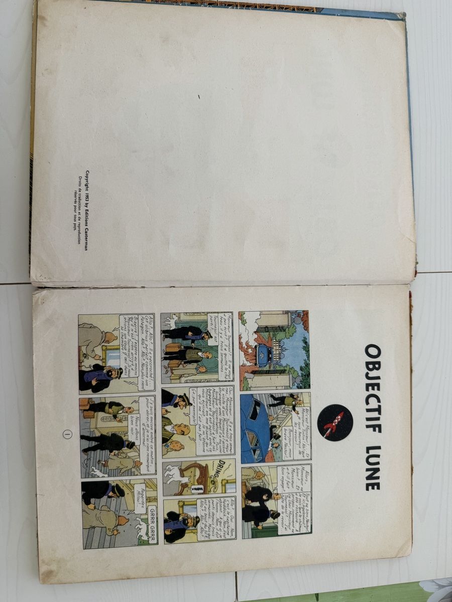 Fumetti: TINTIN : Objectif Lune  – Usato da Savigny venduto da Matgab94 5