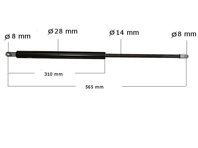 Gasfeder Stossd Mpfer Gasdruckd Mpfer Cheval N Mm Kaufen Auf Ricardo