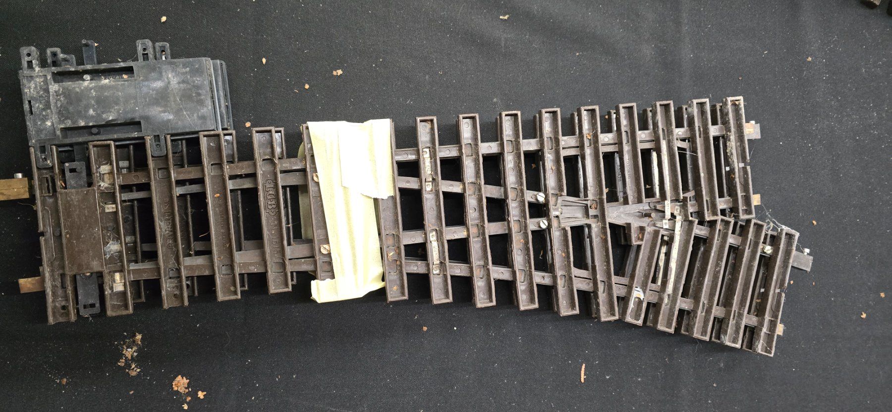 Märklin Modellini di ferrovie: Weiche links 120cm LGB – Usato da Russikon venduto da Pedro20 1
