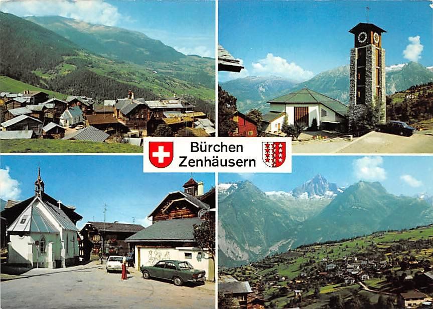 Cartes postales: VS - Bürchen, Zenhäusern – D'occasion à Ottikon b.Kemptth. par Neptun1974