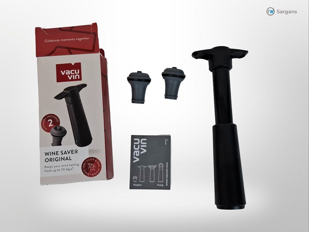 Vacu Vin Apribottiglie & Tappi per chiusura: VACU VIN Weinpumpen-Set – Nuovo (secondo la descrizione) da Sargans venduto da Restwert_Sargans 1