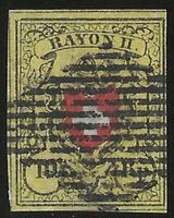Rayon 16.II.g, Stein B1,RU, schw. Raute, Attest U. Hermann