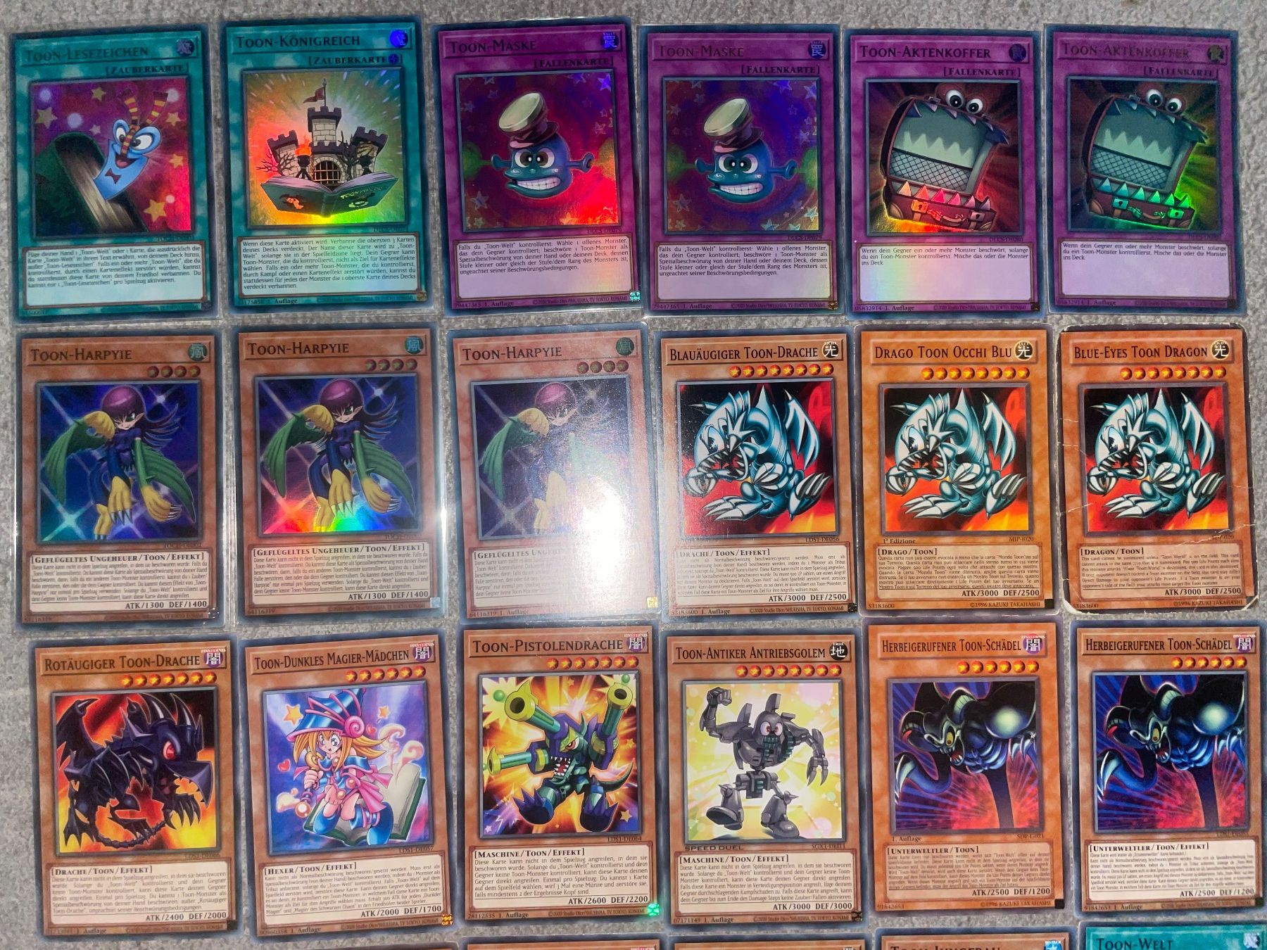 Yugioh Carte collezionabili: YuGiOh Toon-Welt Deck mit Lesezeichen – Usato da Altstätten SG venduto da ChangeMaker 1