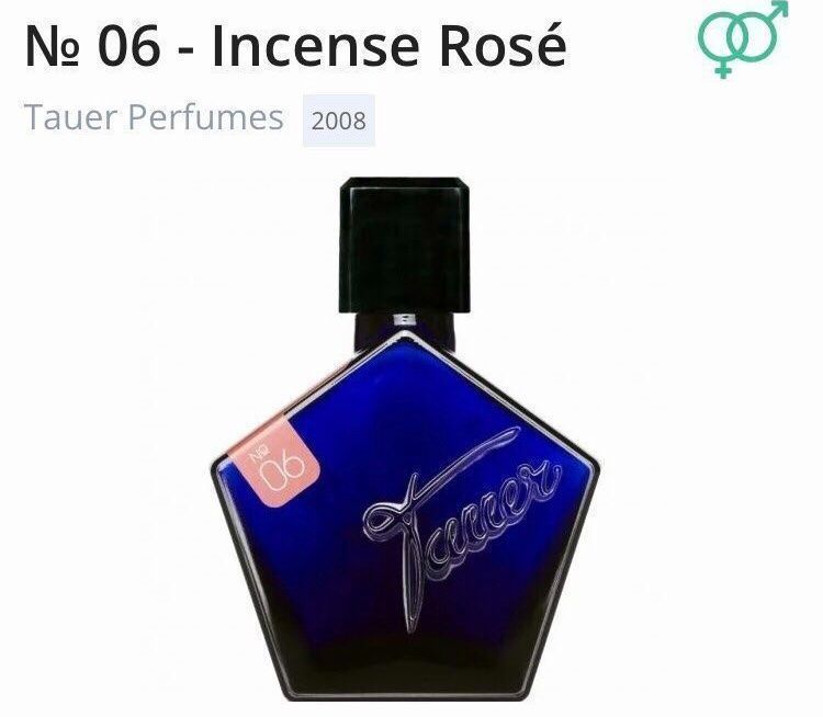 Profumi & Eau de Toilette: TAUER Incense Rose No 6 Abfüllung 2 ml – Nuovo (secondo la descrizione) da St. Gallen venduto da lfs_nxl8 3