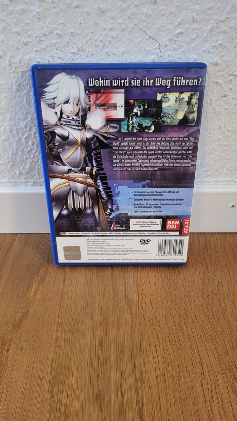 Sony Giochi: PS2 - .hack Part 3 Outbreak – Usato da Münsingen venduto da DigitaleSpielecke 1