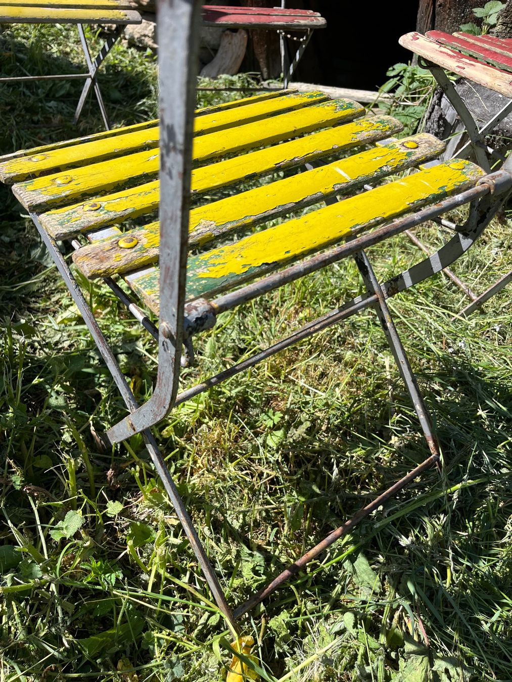 Chaises: Biergarten Stühle, antike Gartenstühle – D'occasion à Küsnacht ZH par Birabrot22 1