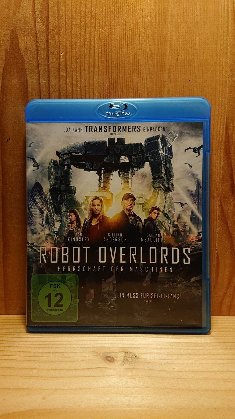 Tutti i DVDs: ROBOT OVERLORDS Herrschaft der Maschinen Blu-Ray – Usato da Wilderswil venduto da Exebub