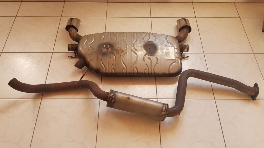 Komplette Auspuffanlage Für Ford Focus MK2 1.4/1.6 Ti (Stufenheck, Ab 2004) – Inkl. ESD, MSD, Montagesatz