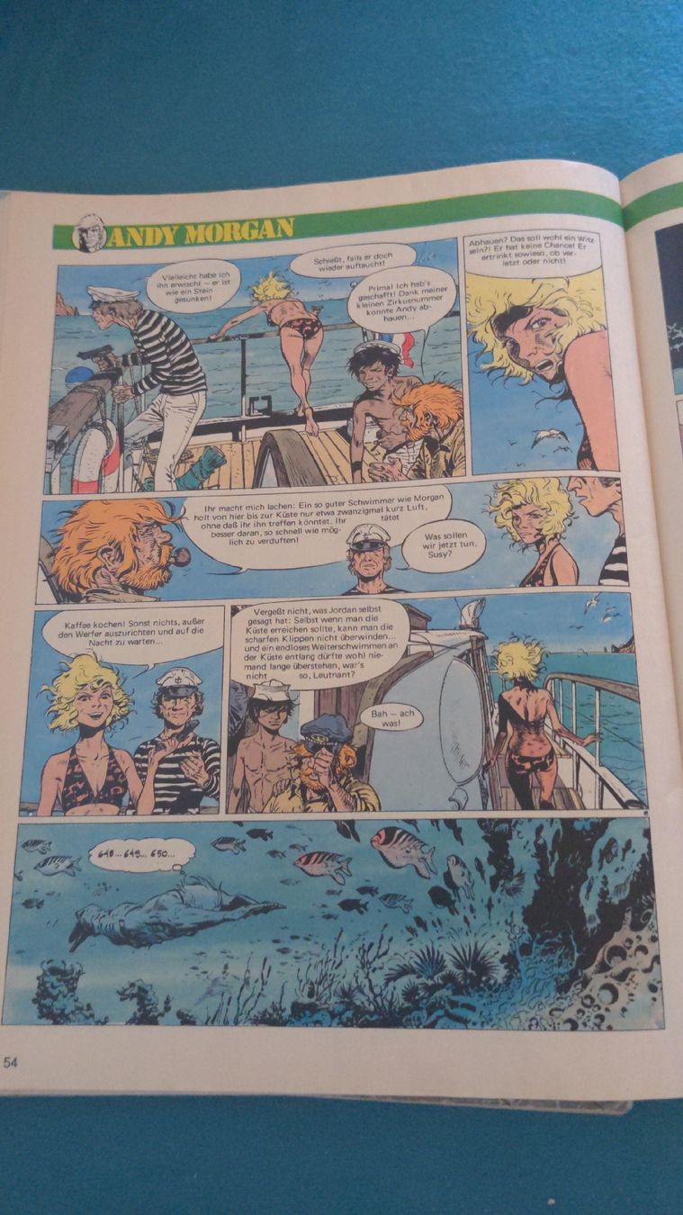 Fumetti: Zack Comic Heft Nr, 11 & 12 1978 mit WM-Special – Usato da Niederscherli venduto da Mon_Art 6