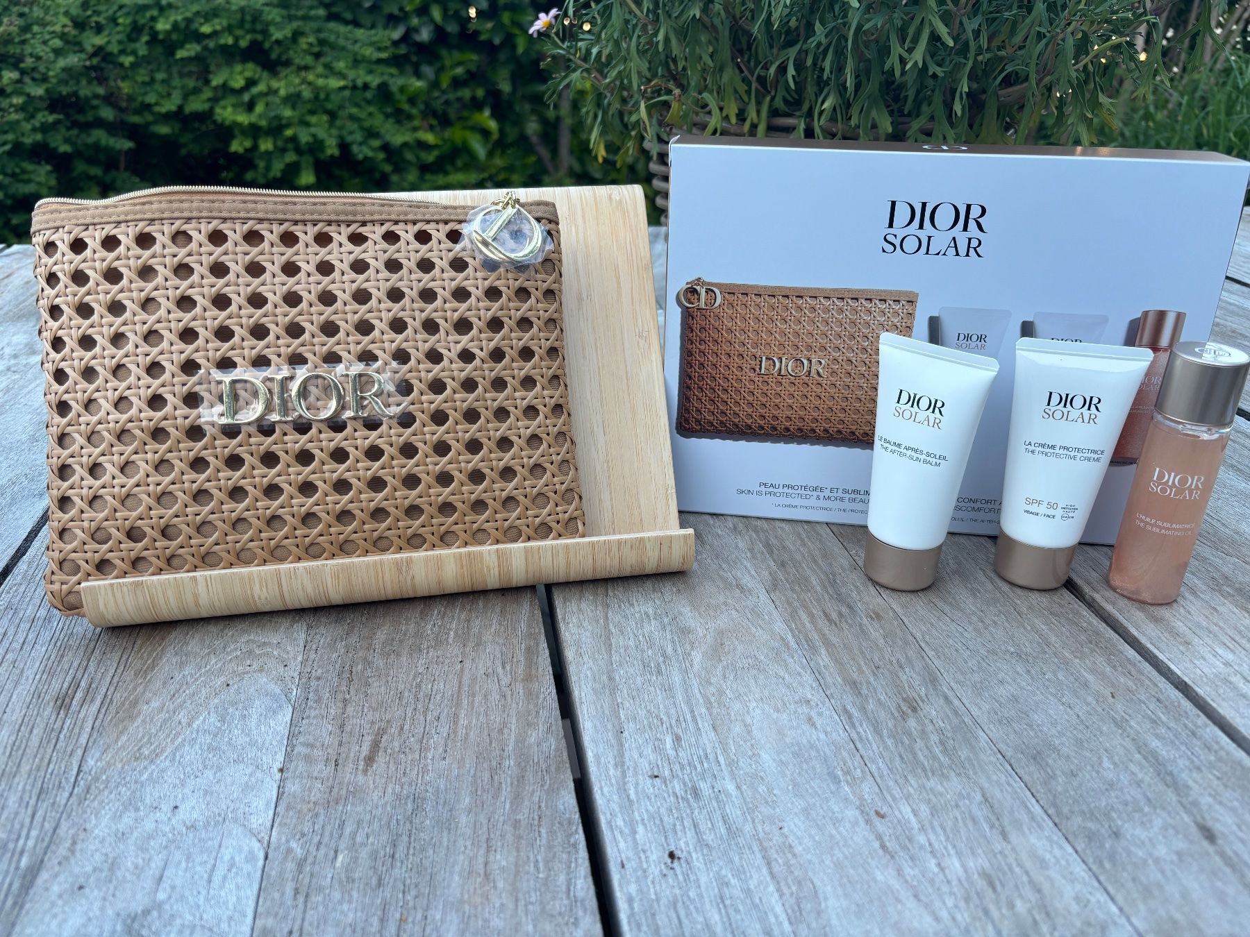 Kosmetikkoffer: GWP DIOR Necessaire aus Rattan, Solar Juni 26 – Neu und originalverpackt aus Oberwil BL von daniellea_k 7