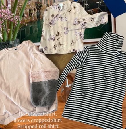 Langarm shirt & pullover set GR XS / S Pull&Bear, h&m ect