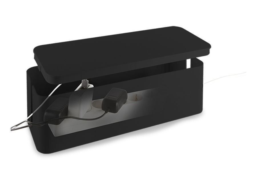 Sonstiges für Haushalt & Wohnen: Kabelbox big size, schwarz – Neu und originalverpackt aus St. Gallen von cointec 2