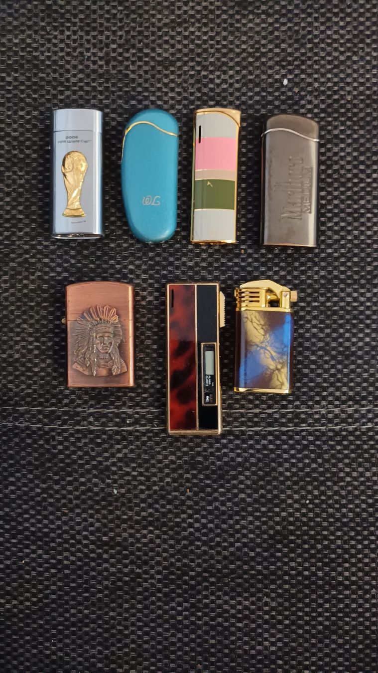 Zippo Feuerzeuge: 7 Zippos – Gebraucht aus chur von erika025