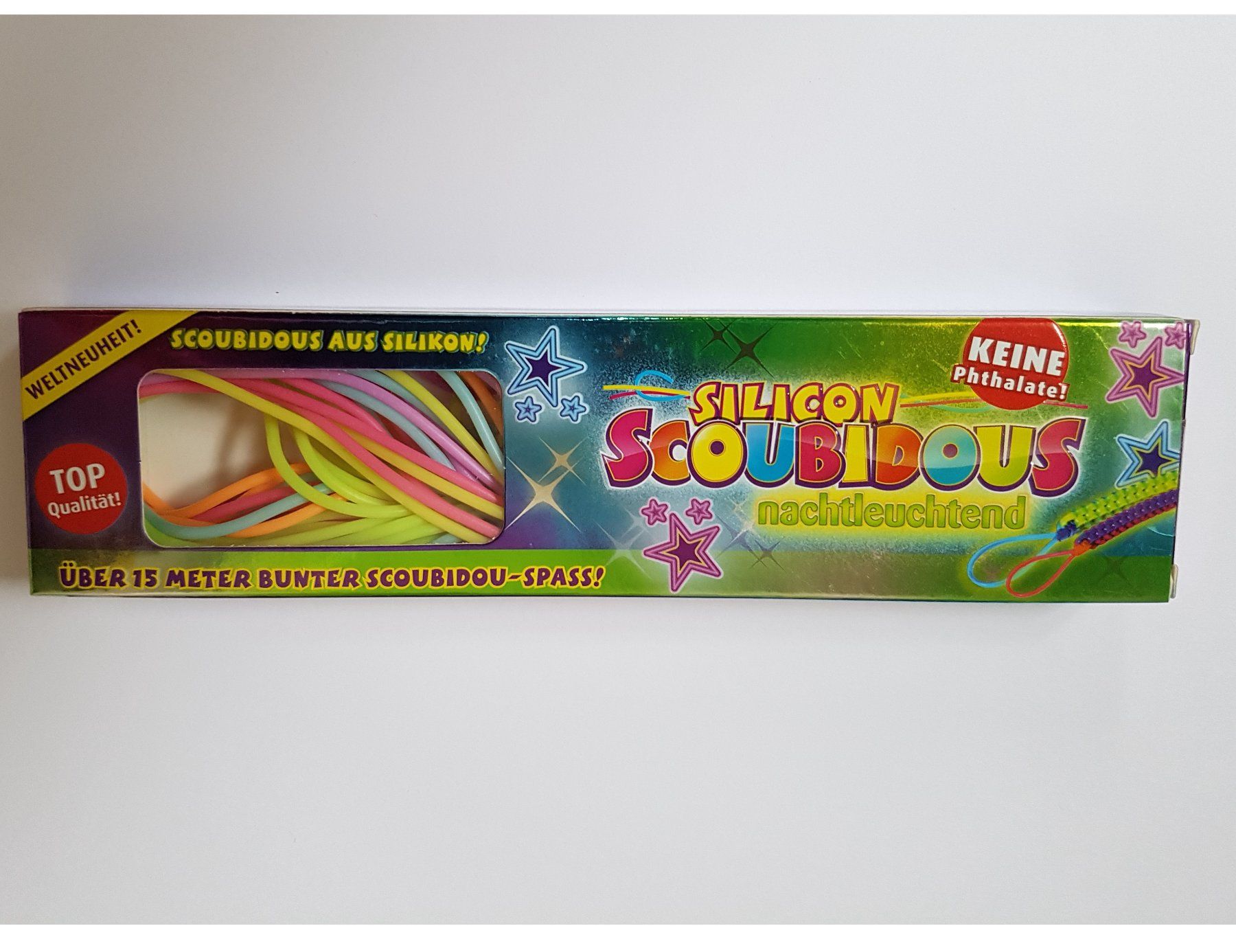 Kit bricolage: Silikon SCOUBIDOUS 2 Sorten à 15 m / NEU – Nuovo e nell'imballaggio originale da Dürrenäsch venduto da Bastelnde 4