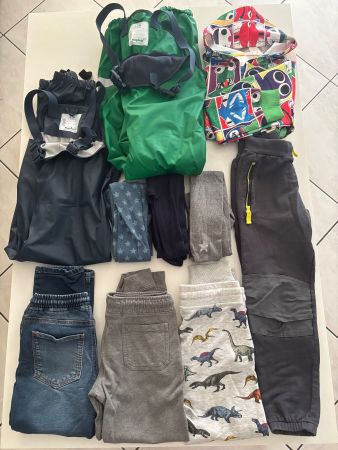 Kleiderpaket Junge Grösse 128 Herbst / Winter 10 Stk./ 4 NEU