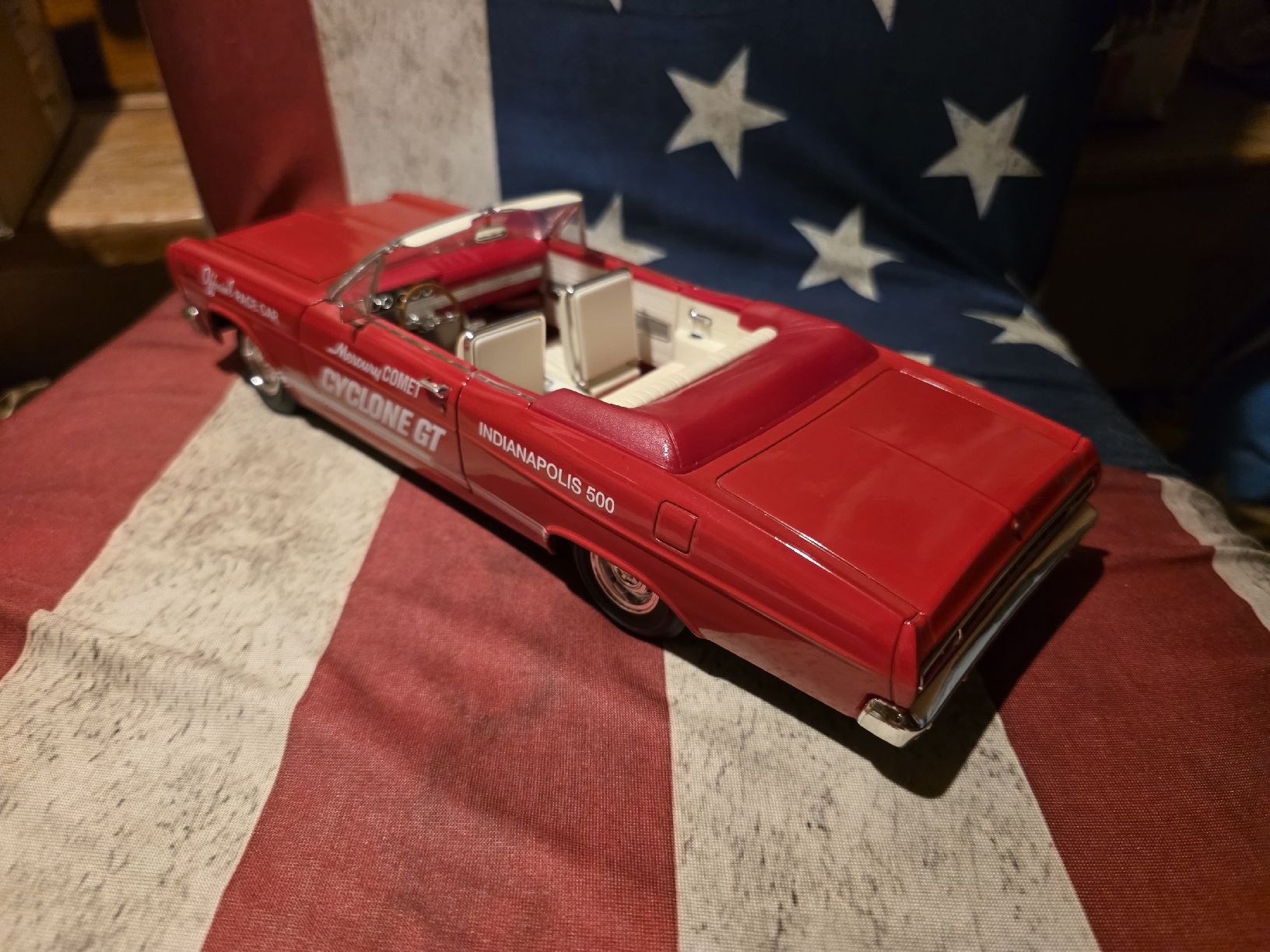 Mercury Modellini d'auto: 66'Mercury Cyclone GT "Pace Car" 1:18 – Usato da Goldingen venduto da Muscle_Cars84 2