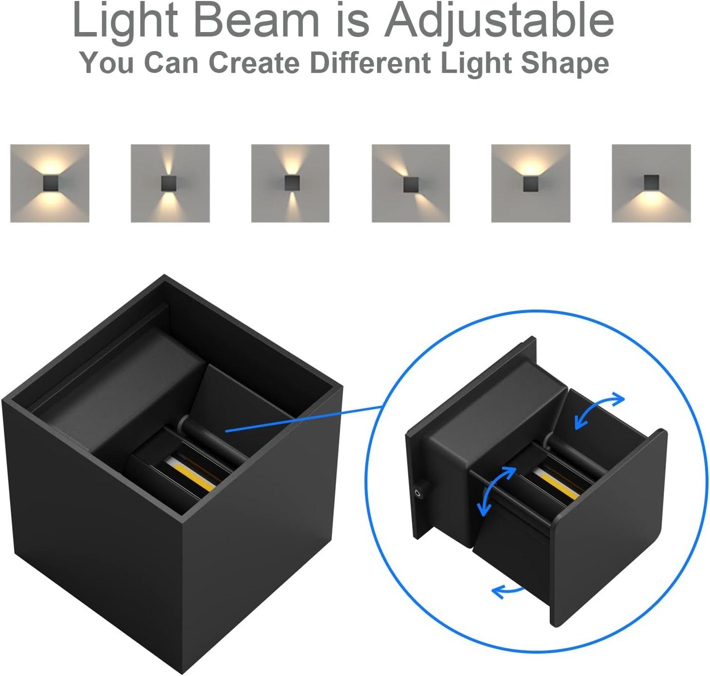 Lampade: LED Wandleuchte Innen/Aussen – Nuovo e nell'imballaggio originale da Geneve venduto da Titi2008 4