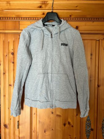 DAMEN PUMA JACKE - GRAU - GRÖSSE S - (AN)