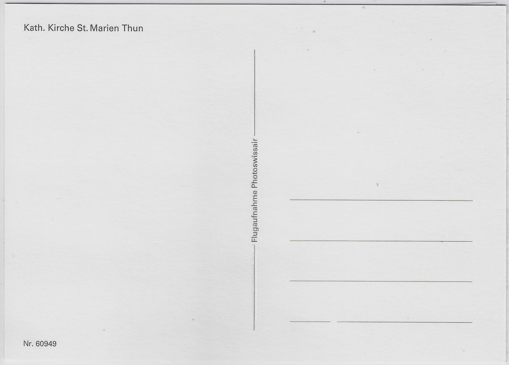 Cartoline postali: Flugaufnahme Kath. Kirche St. Marien – Antico da Ettingen venduto da Kartenplanet 1
