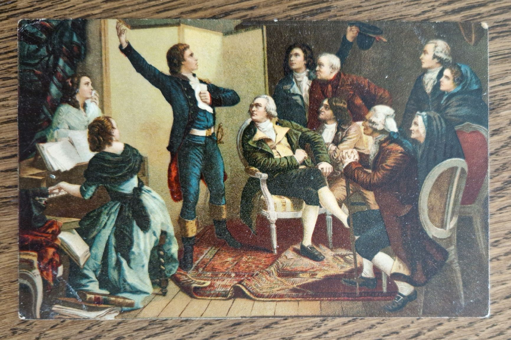 Ansichtskarten: Chantant La Marseillaise, 1907 n. Berlin, a. AdeleBloch – Gebraucht aus Ebikon von Donar50