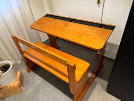 Schulbänkli alt / vintage