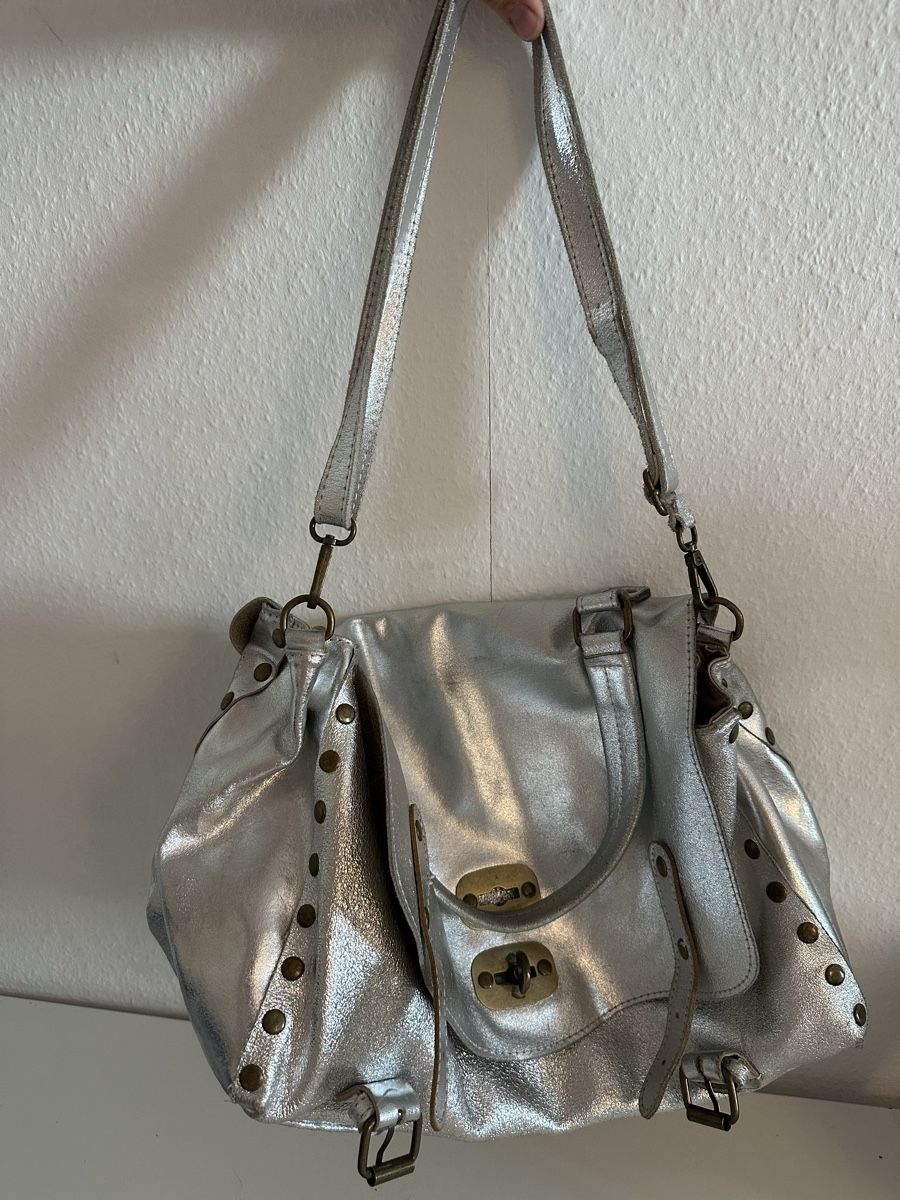 Borse da donna: Tasche Leder Silber Made in Italy  – Usato da Uhwiesen venduto da lea_w8k5 5