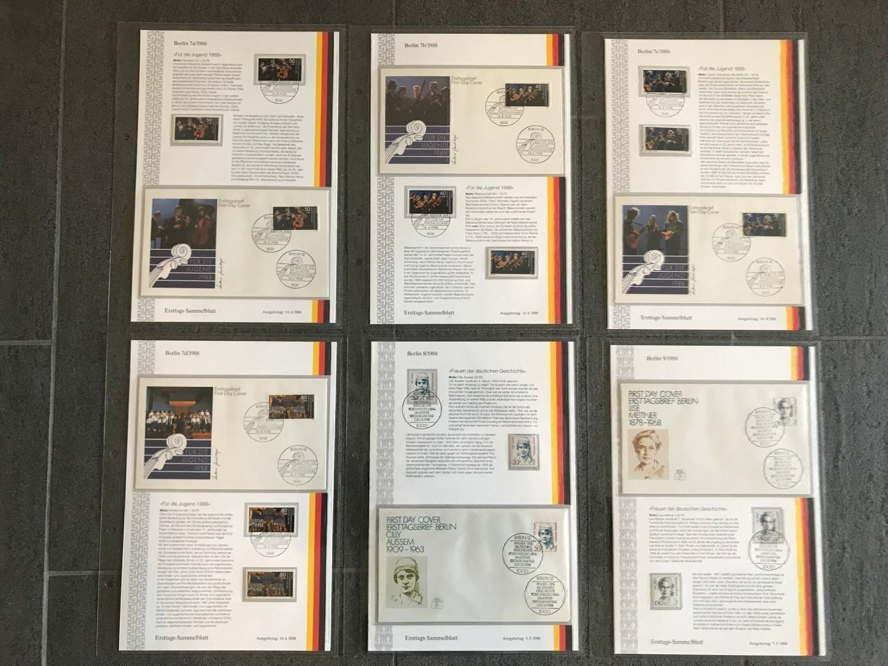 Alben: Briefmarken-Album "Berlin" Nr. 5/6 – Gebraucht aus Rain von SRIC01 4