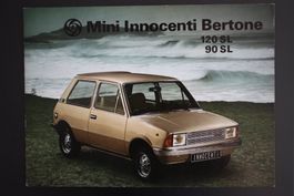 Prospekt MINI INNOCENTI BERTONE 90/120SL