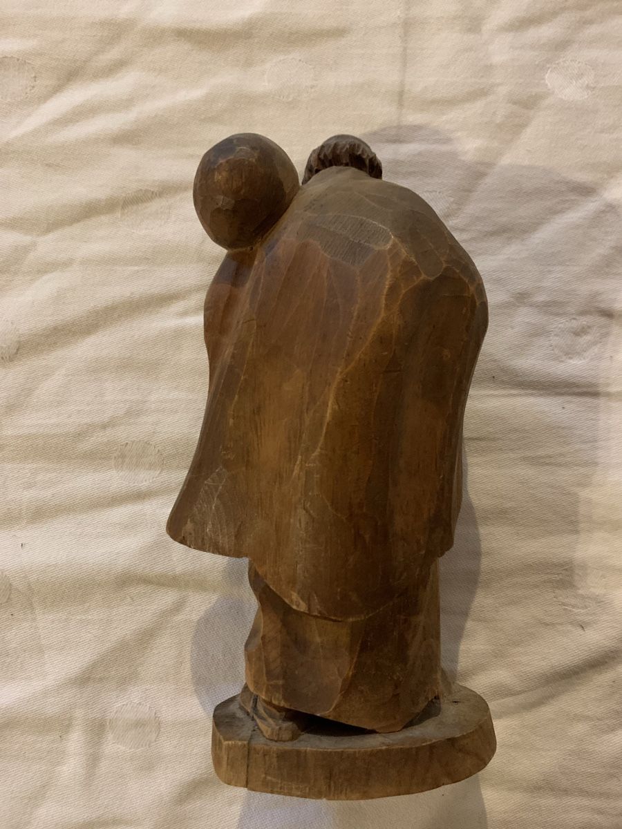 Sculture & Statue: Alter Mann mit Sack Schnitzerei  – Usato da Dotnacht venduto da tmn_8 1