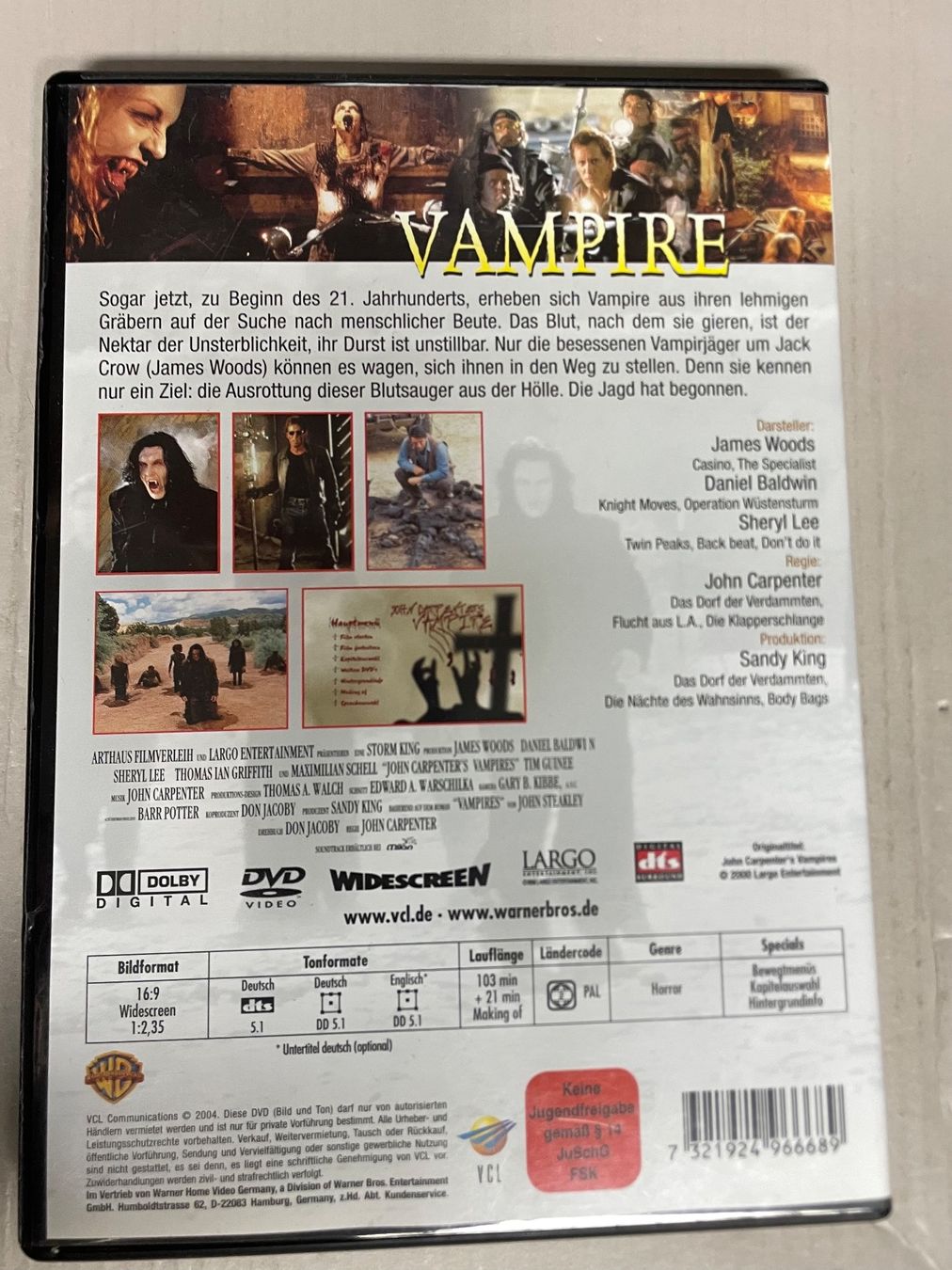 Alle DVDs: Vampires - John Carpenter RAR – Gebraucht aus Muri b. Bern von AdidasCollector 1