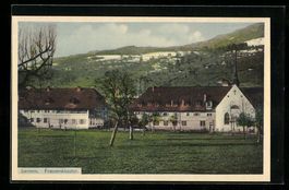 AK Sarnen, Frauenkloster mit Umgebung