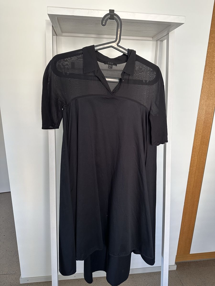 Cos Kleider: Kleid COS schwarz 36 S M Baumwolle – Gebraucht aus Zürich von top_fj7h