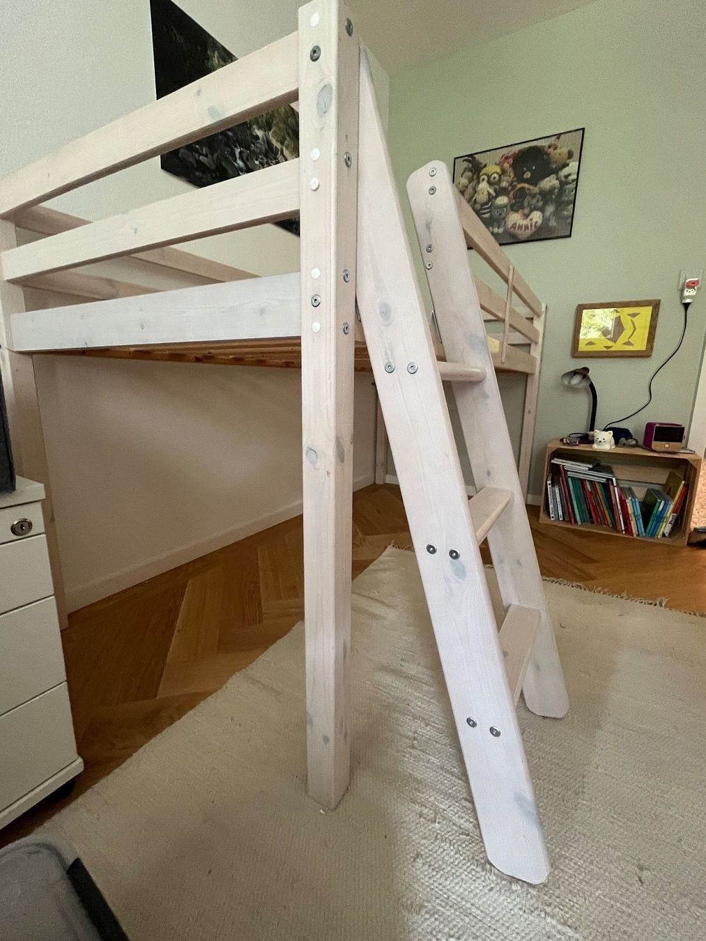 Betten: Hochbett 90 x 200 – Gebraucht aus Bern von 1887 4