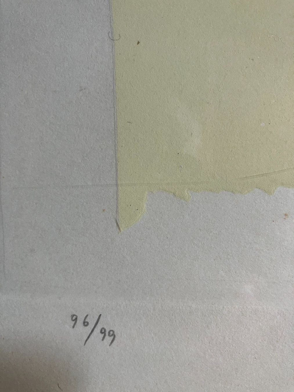 Grafica & Litografie: Giuseppe Santomaso, grosse Litho – Usato da Männedorf venduto da Amleto3 2