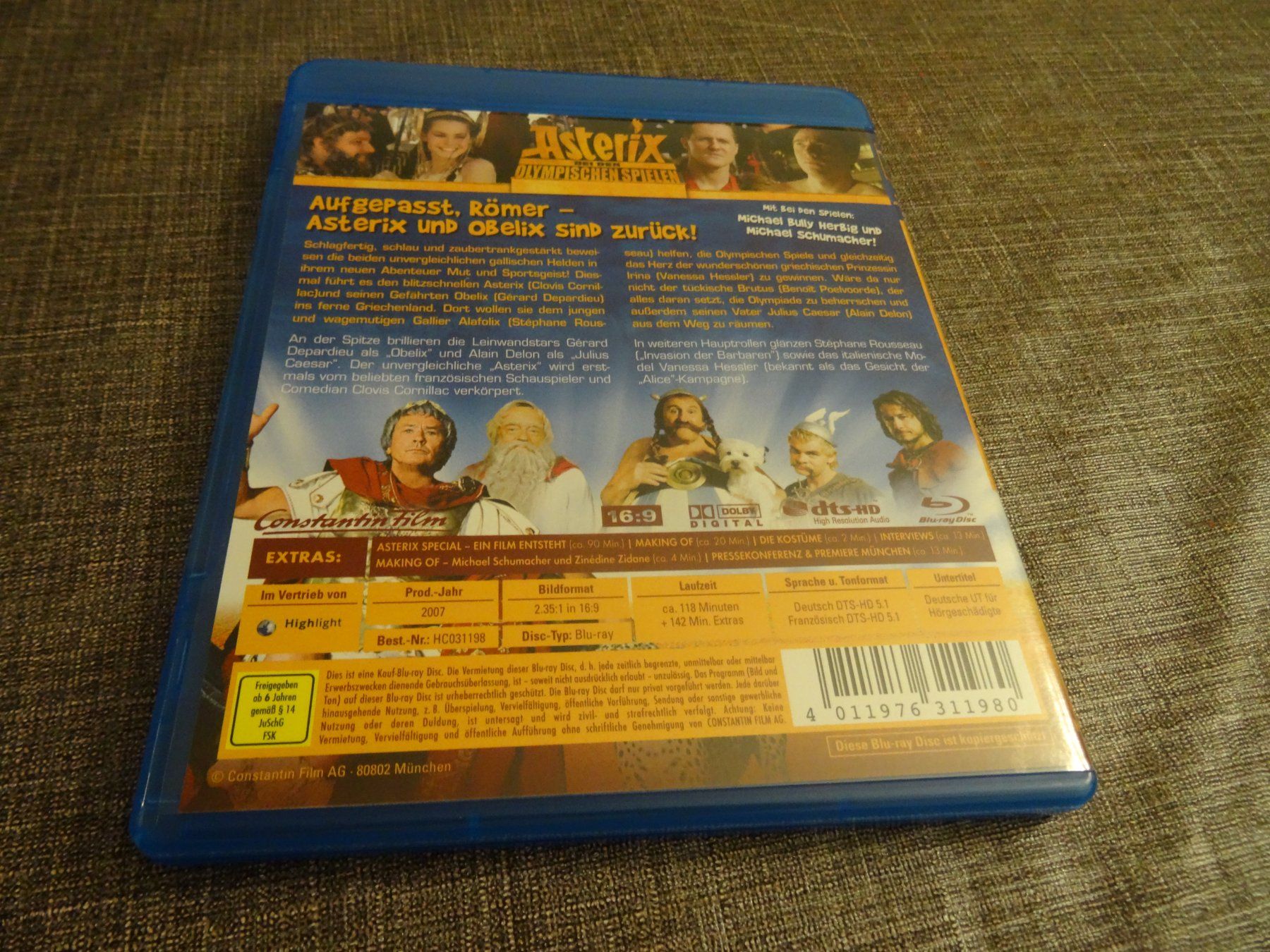 Tutti i DVDs: Blu-ray Asterix bei den Olympischen Spielen – Usato da Olten venduto da Disc-Verkauf 2