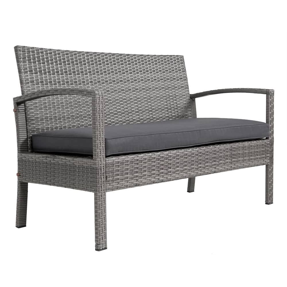 Set di tavolo e panche: Polyrattan Garten-Sitzgruppe – Nuovo e nell'imballaggio originale da Winterthur venduto da aredo 4