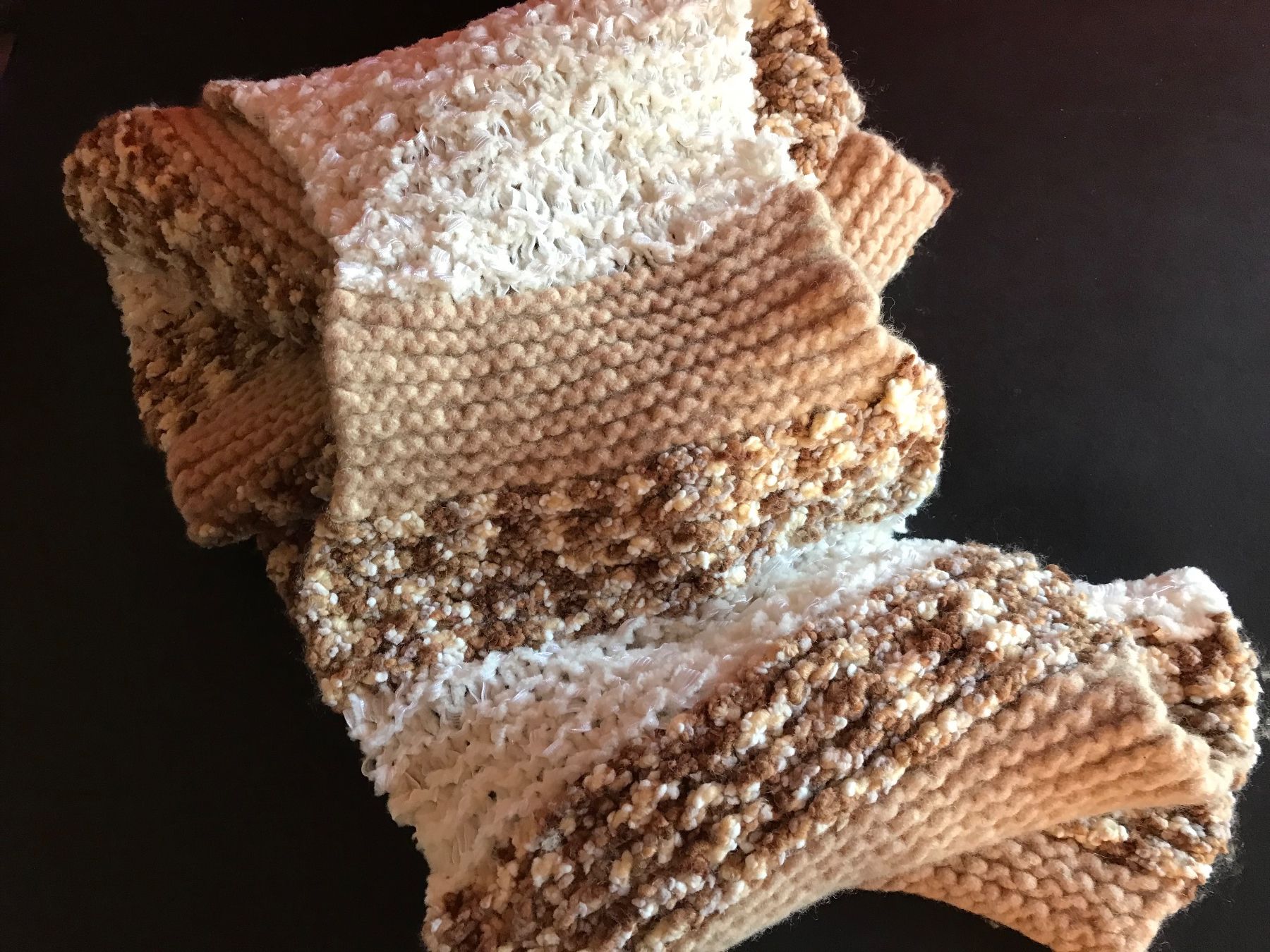 Foulard & Sciarpe: Schal Winterschal Halstuch Winterhalstuch Strickschal 3 Stk – Usato da Däniken SO venduto da allerlei54 4