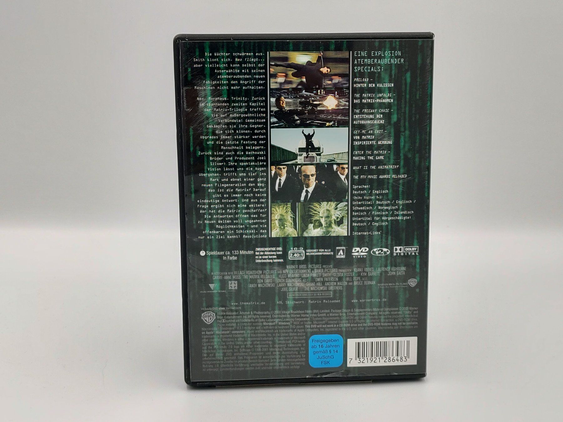 Tutti i DVDs: MATRIX RELOADED - A-Post Versand nur CHF 2.50! – Usato da Siblingen venduto da goodprice24 1