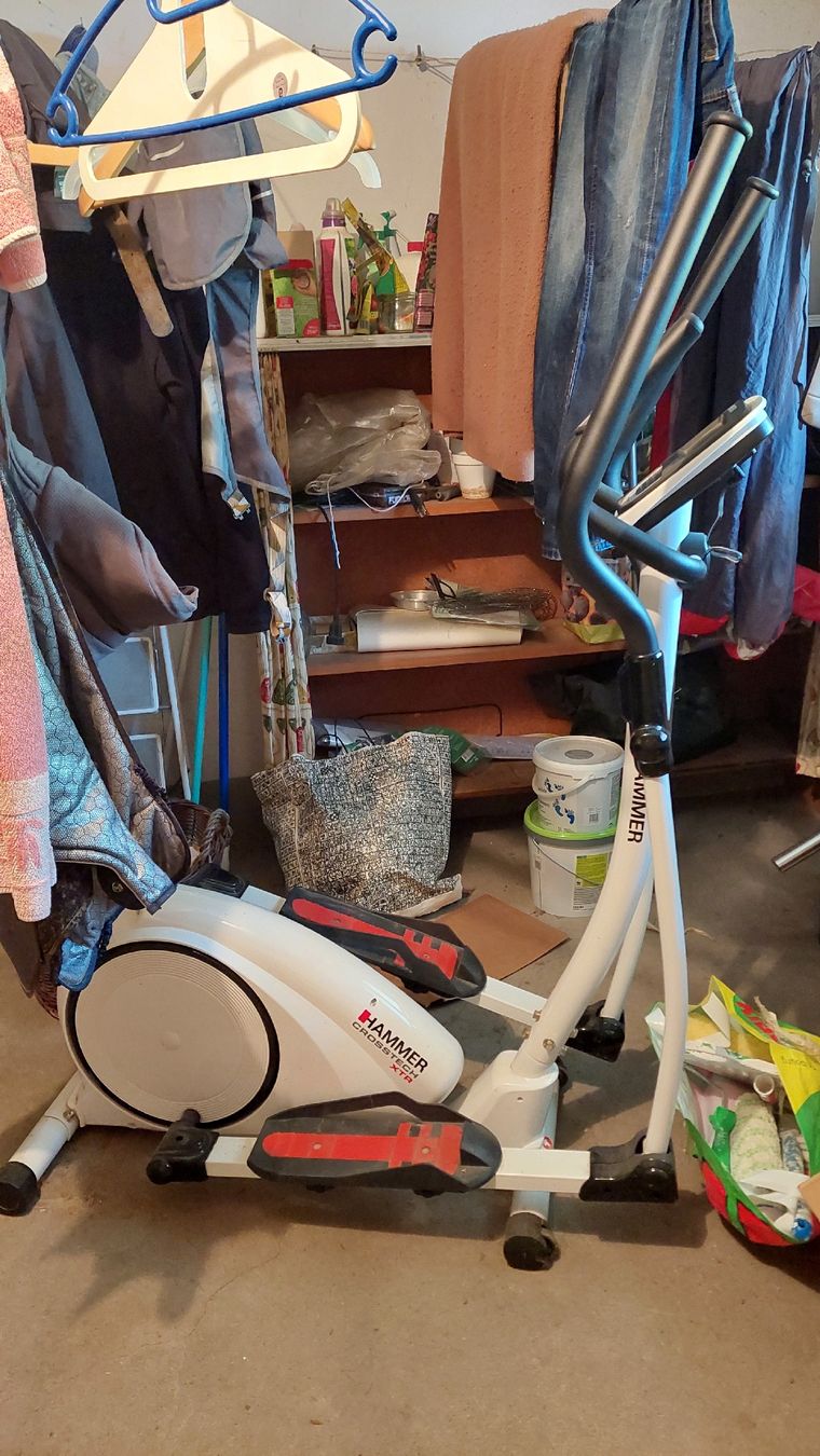 Hometrainer: Crosstrainer HAMMER Crosstech XTR Heimtrainer weiss – Usato da Konolfingen venduto da lanomi 1