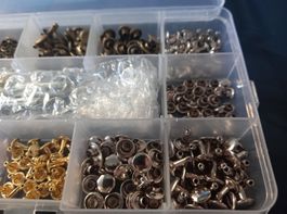 Kit 240x Niet Bolzen röhrenförmig Werkzeuge / Kit de Rivets