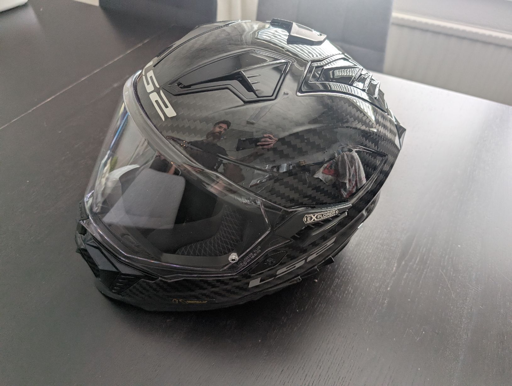 Caschi & visiere: LS2 MX701 Explorer Carbon wie neu – Usato da Pfäffikon ZH venduto da Fala_77 5