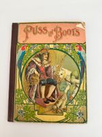 Antikes Kinderbuch Puss in Boots, Englisch