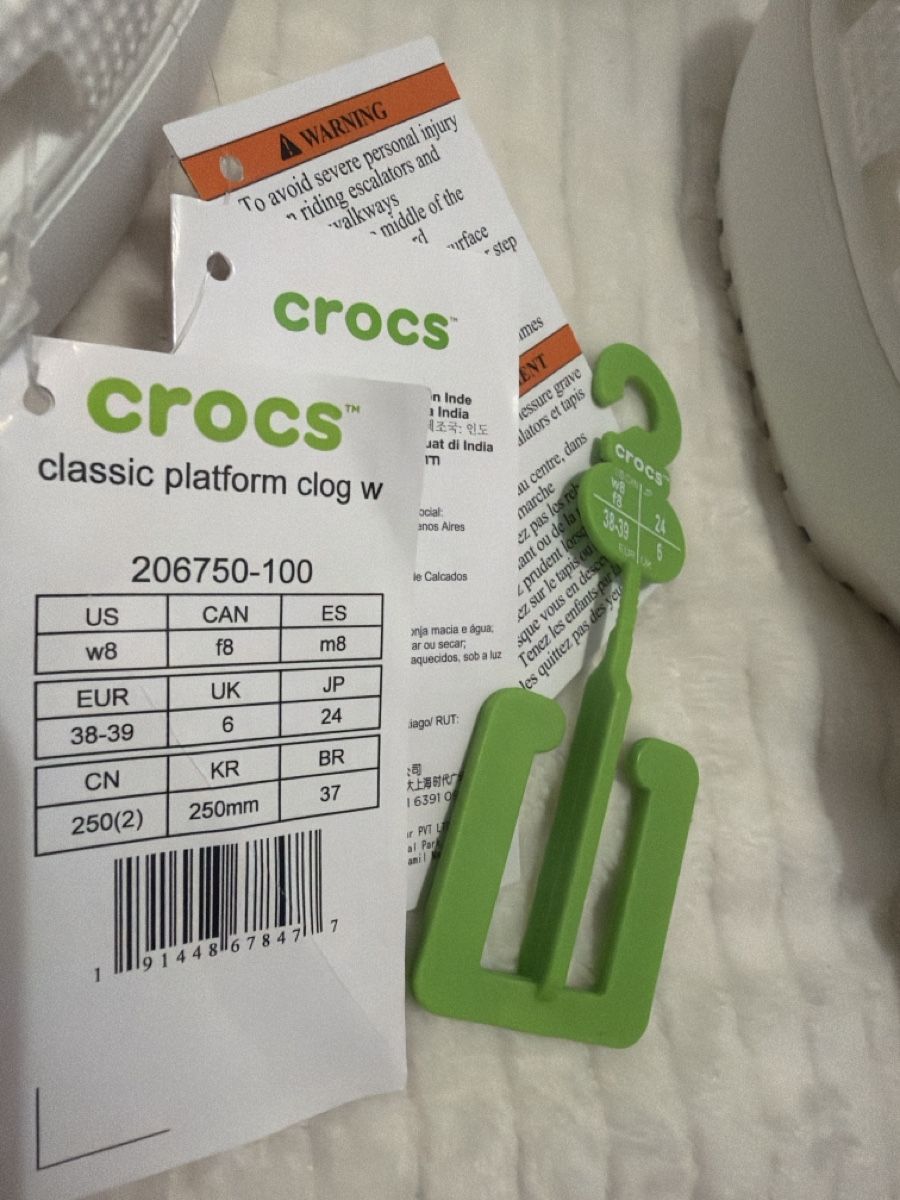 Crocs Herrenschuhe: Crocs Classic Platform Clog Weiss neu – Neu (gemäss Beschreibung) aus Zürich von Richard_Sandy 3