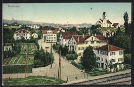 Männedorf, Gesamtansicht aus der Vogels