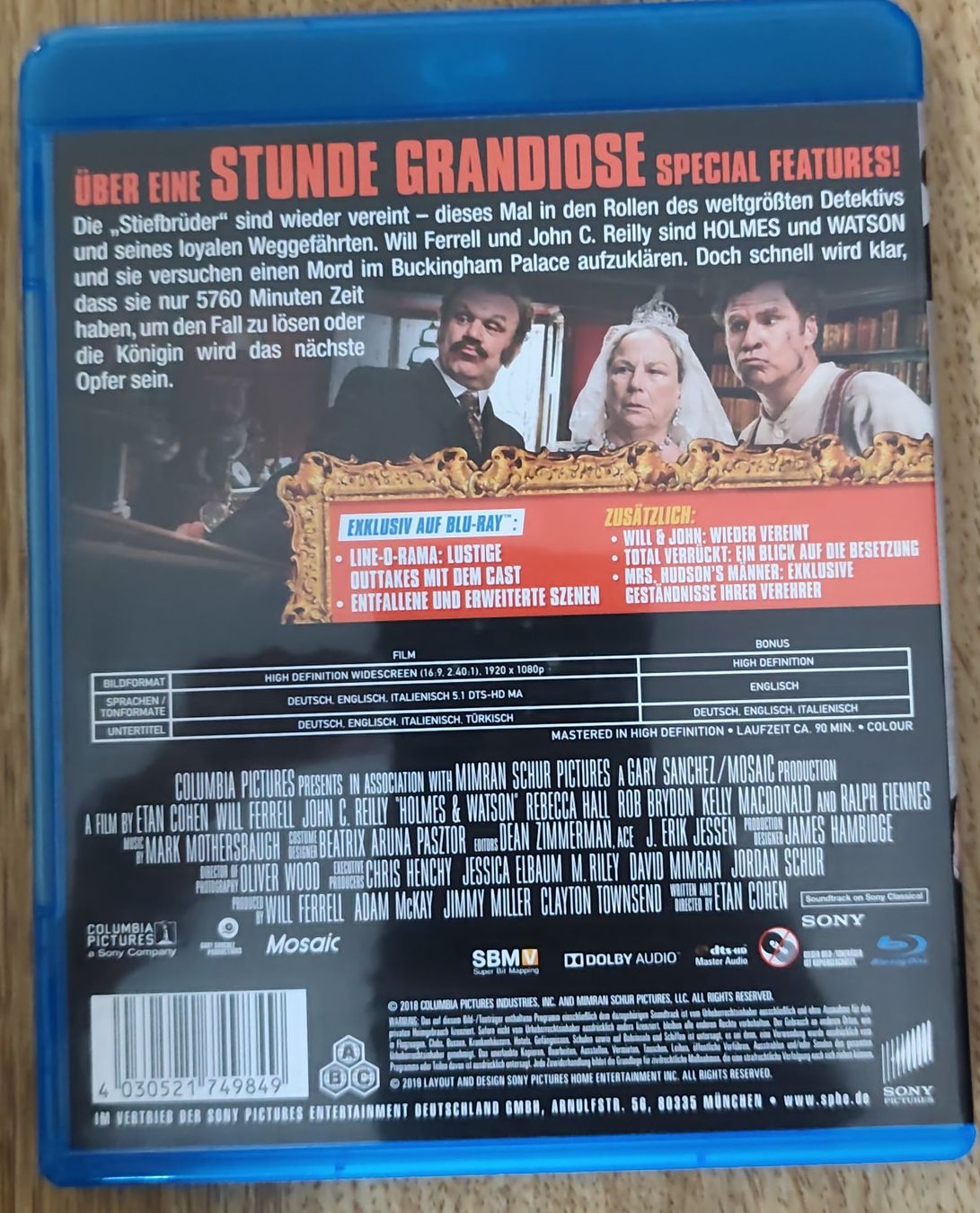 Alle DVDs: Blu-ray Film "Holmes & Watson" – Gebraucht aus Bern von mejito 1