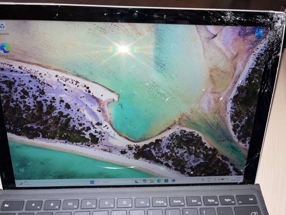 Microsoft Tablet PC: Microsoft Surface Pro 7, i7, 16GB RAM, Bildschirm defekt – Difettoso da Bünzen venduto da Cozmo82 5