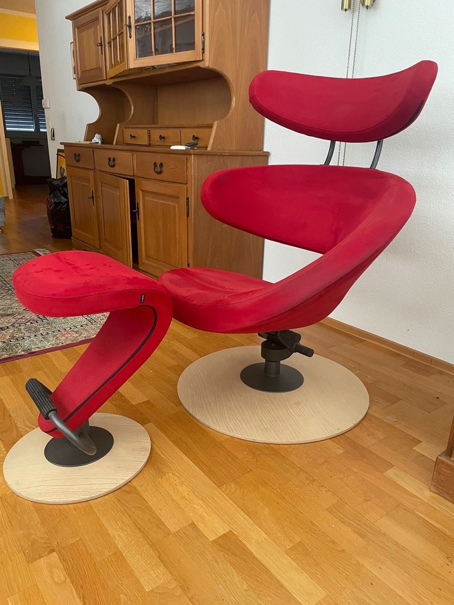 Stokke Poltrone: VARIER STOKKE Sessel rot – Usato da Walkringen venduto da Flyover 4